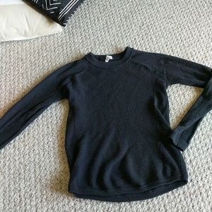 Lululemon Merino Wool Black Sweater